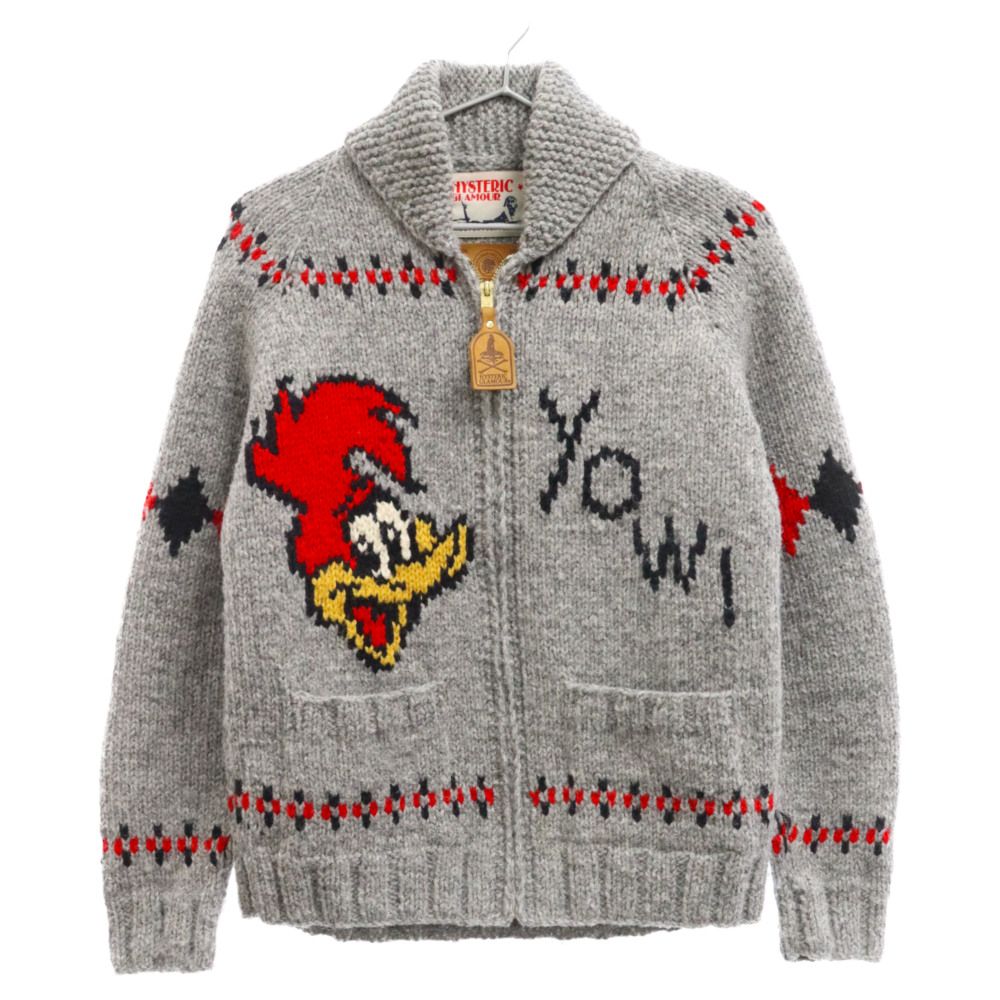 HYSTERIC GLAMOUR×WOODYWOODPECKER ニットセーター HYSTERIC GLAMOUR (ヒステリックグラマー) ×WOODY WOODPECKER