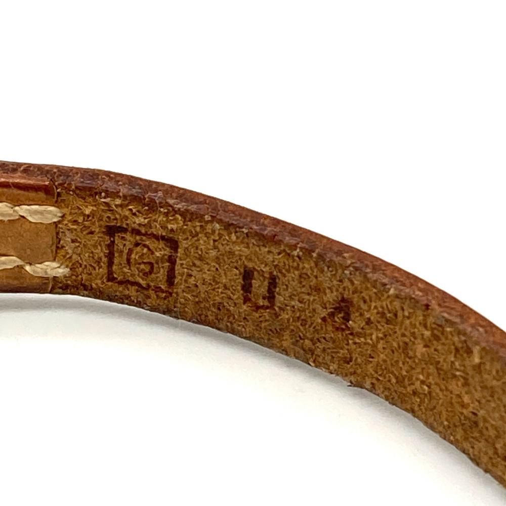 エルメス HERMES ブレスレット レザー ブラウン【中古】 - メルカリ