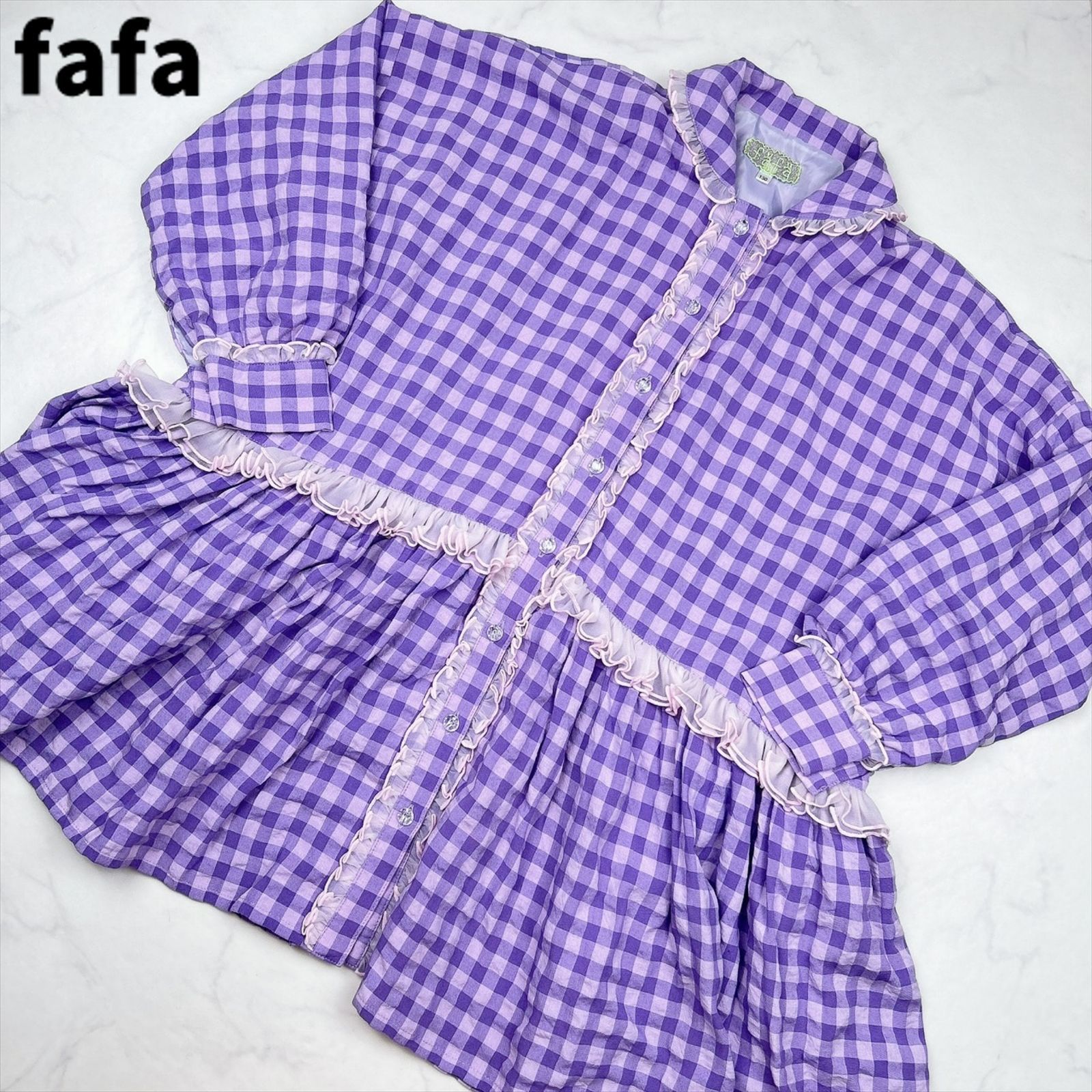目立った傷や汚れなし】fafa フェフェ ワンピース 130 - メルカリ