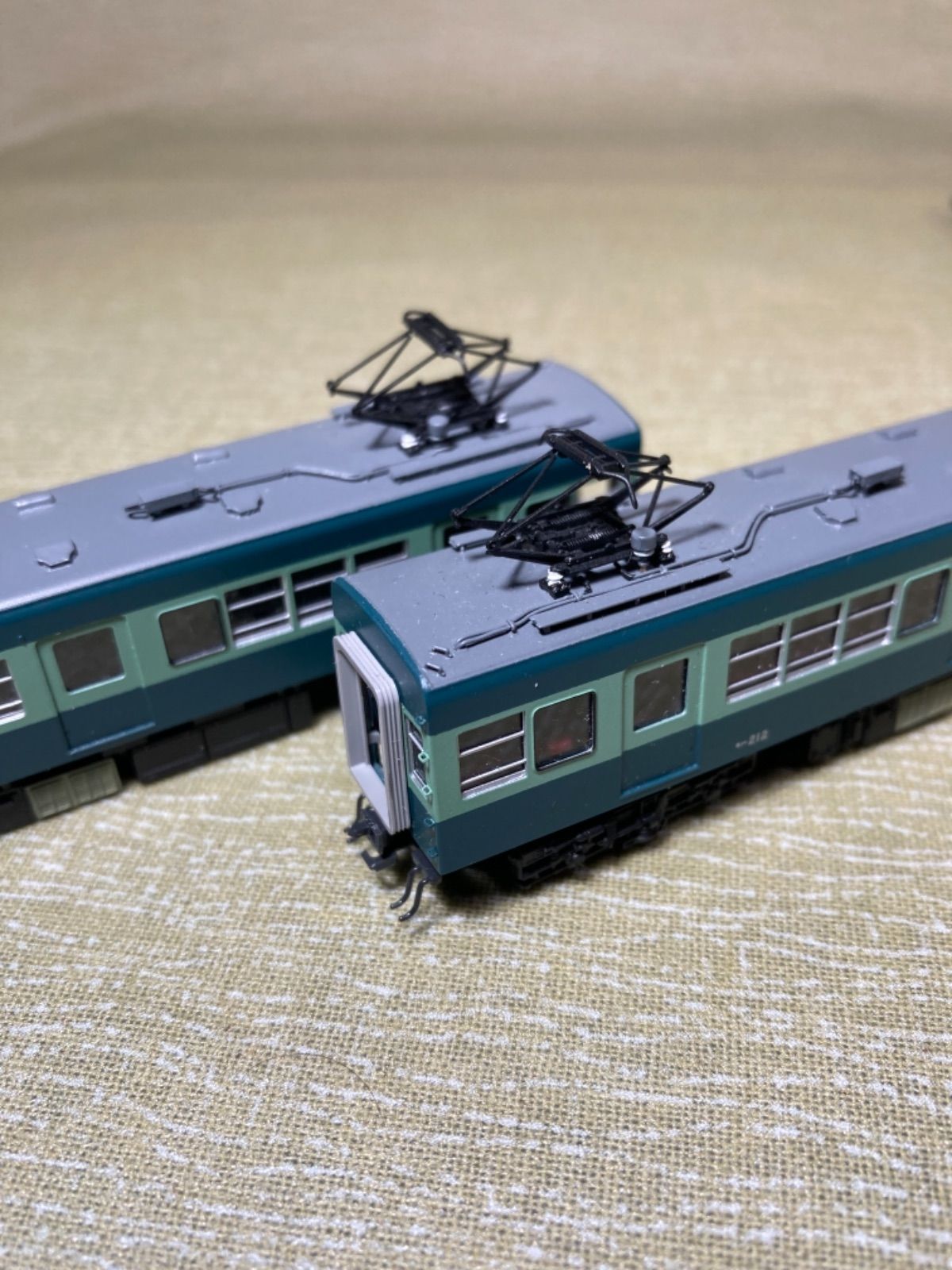 京成210,2100形青電4輌セット(オリジナル組立品) - 鉄道模型