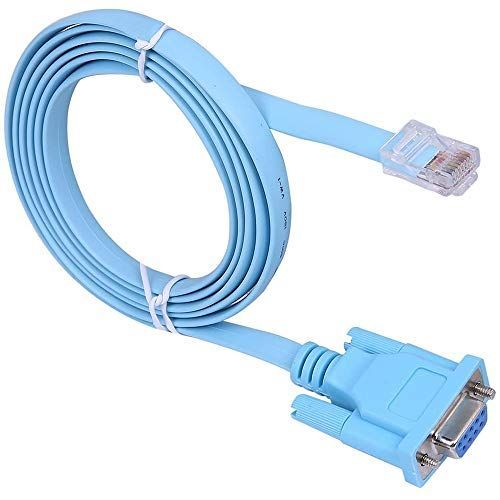 RJ45-DB9)1.8m コンソールケーブル RJ45 DB9メス ケーブル Deear