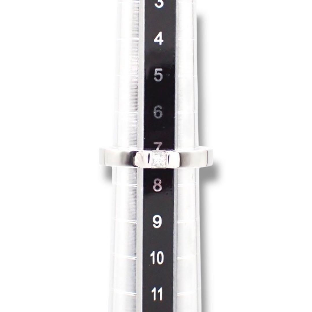 ハリーウィンストン プリンセスカット マリッジ ダイヤ Pt950 3386