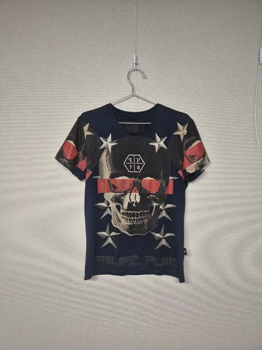 PHILIPP PLEIN フィリッププレイン ドクロ プリント 半袖 L