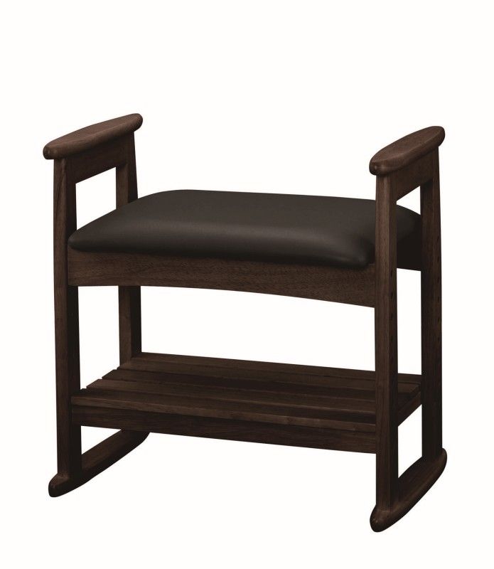 肘付スツール 玄関ベンチ W-5H
