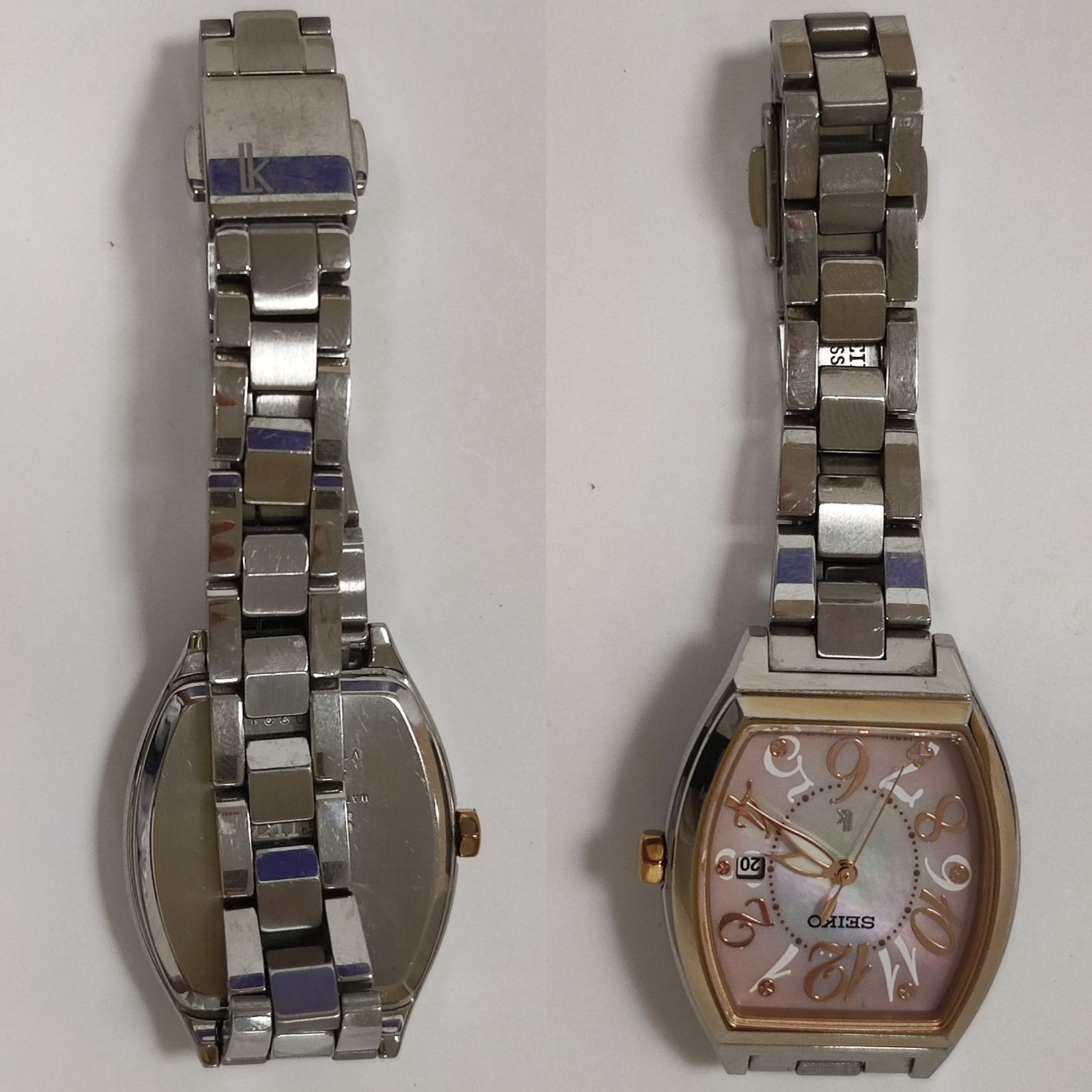 SEIKO ルキア シェル文字盤　V137-0CD0 ソーラー レディース 時計 ☆SEIKO セイコー ソーラー ルキア レディース V137-0CD0 シェル