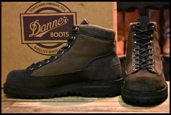 9EE 箱付 美品 黒タグ】Danner ダナー バンクーバー 37500X スエード ブラック系カーキ ゴアテックス ダナーライト ブーツ  HOPESMORE【DJ040】 - メルカリ