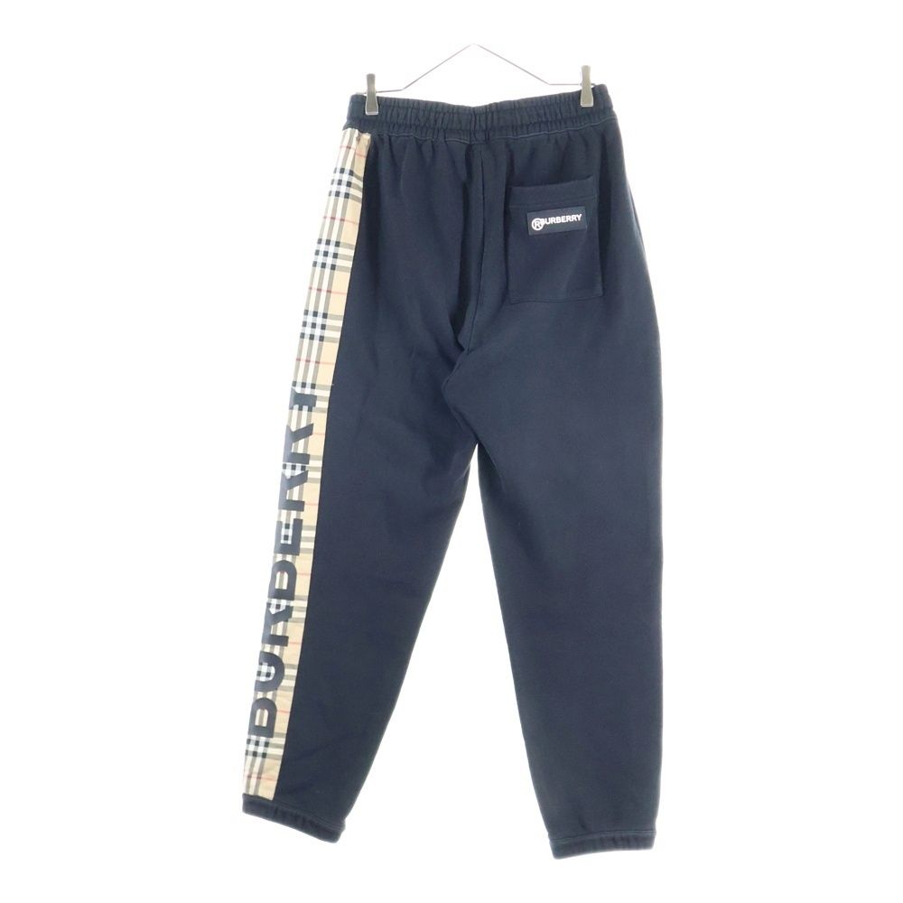 BURBERRY バーバリー Sweatpants ノバチェック スウェットパンツ ブラック 8024541