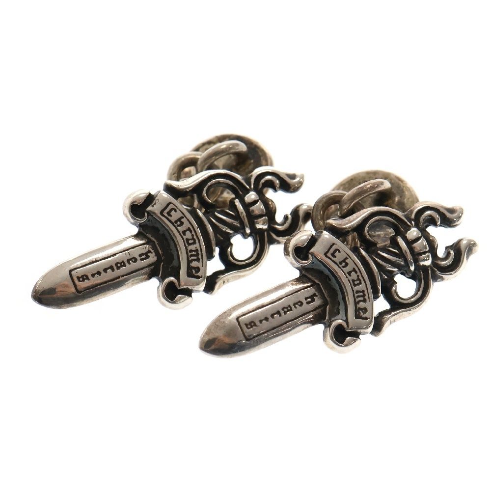 CHROME HEARTS(クロムハーツ)DAGGER CUFFLINKSカフス CHROME HEARTS クロムハーツ DAGGER CUFFLINKS ダガー ロゴ