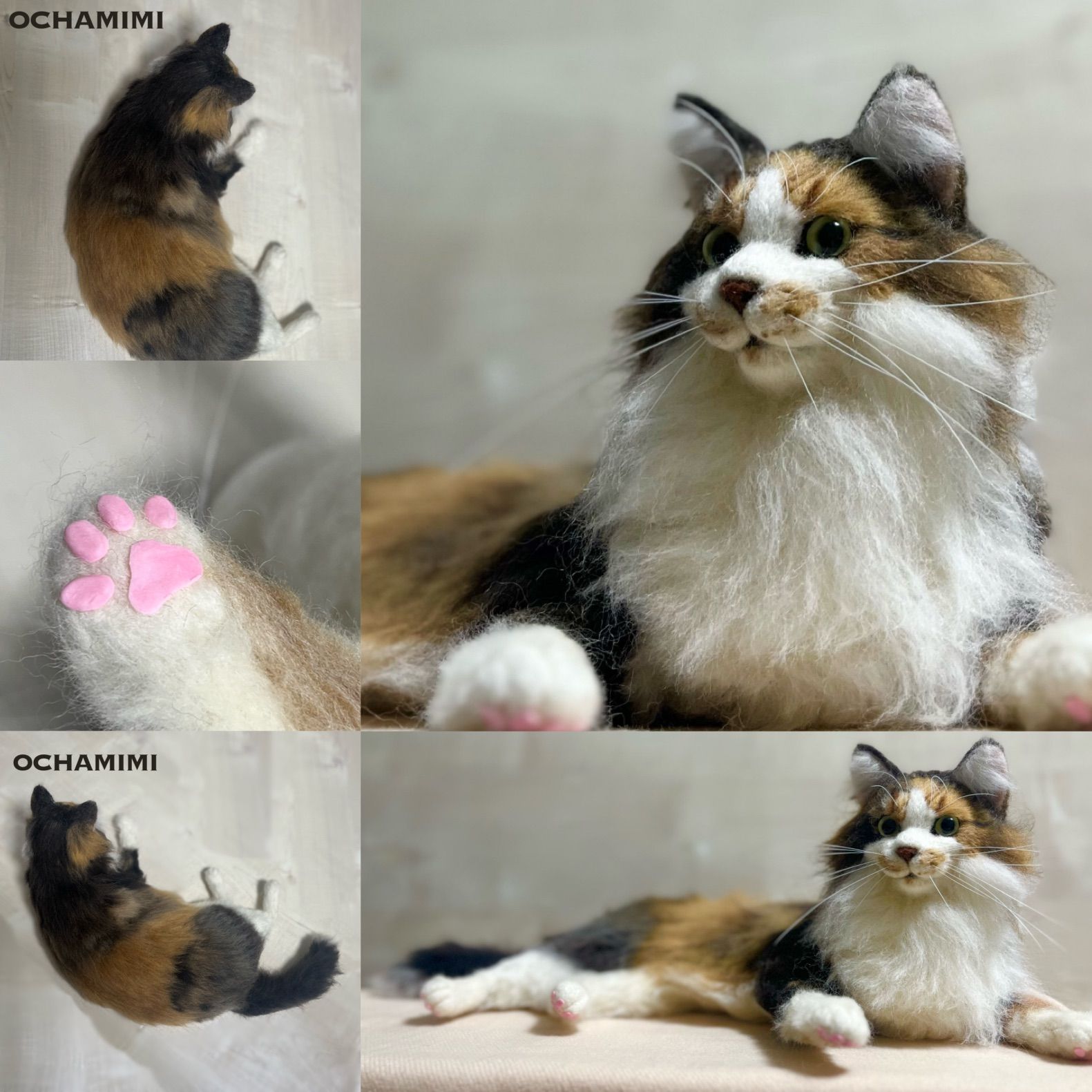 羊毛フェルト オーダー受付ページ 猫 ねこ ネコ リアル