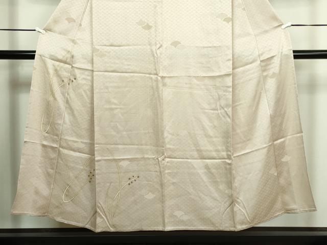 平和屋着物▽訪問着 単衣 青海波花文 金彩 やまと誂製 正絹 逸品