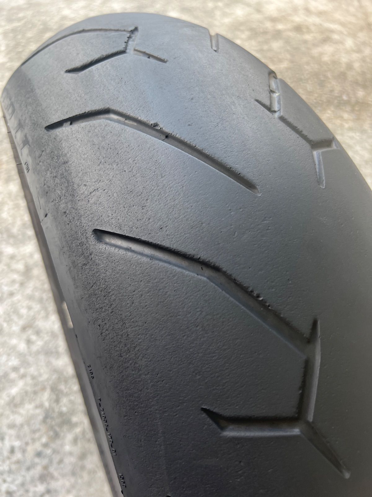 ブリジストン S23 前後セット 120 .70.17 190.55.17 前後セット