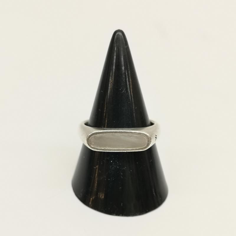 TOMWOOD トムウッド　マリオリング　マザーオブパール　SV925　12号 TOM WOOD トムウッド リング Mario Ring White Mother of Pearl