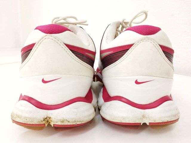 NIKE - C046 [難あり] NIKE ナイキ ゴルフシューズ 26cm ホワイト×レッド GOLF LUNAR CONTROL 2 SL 552075-100 ゴルフ用品 | G★ C046 [難あり] NIKE ナイキ ゴルフシューズ 26cm ホワイト