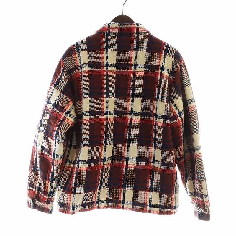 アベイシングエイプ A BATHING APE 23AW CHECK CPO JACKET