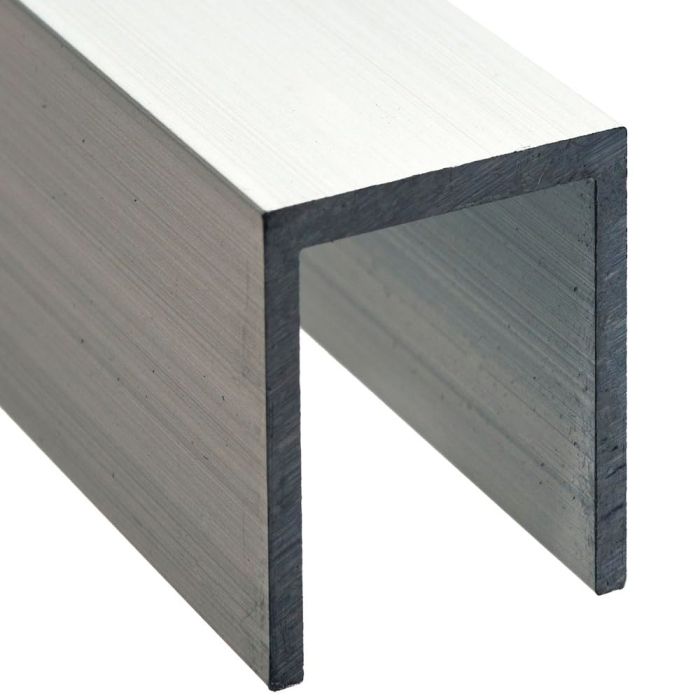 5営業日で発送 泰豊トレーディング アルミチャンネル シルバー 2.0x20x20x2000mm