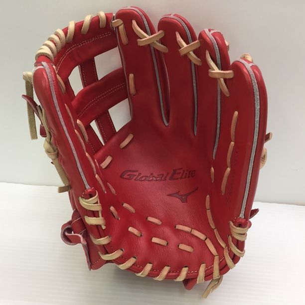 中古品 ミズノ mizuno グローバルエリート 軟式 内野手用グローブ