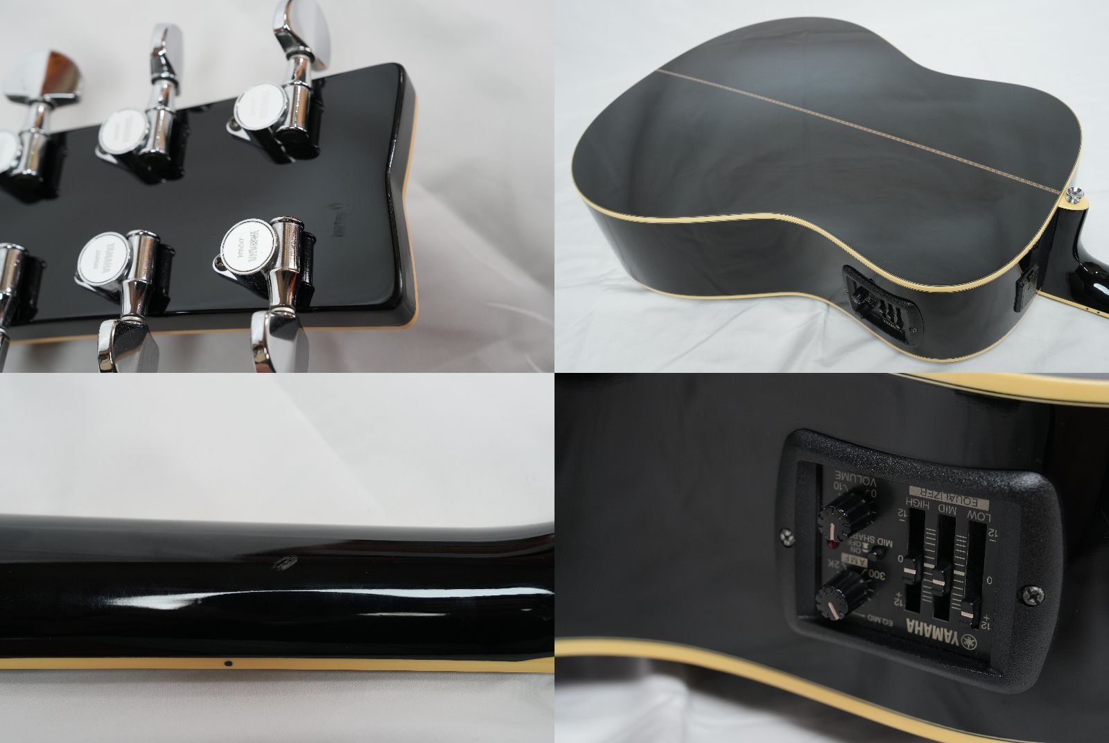 ☆YAMAHA☆LL-23J ALL BLACK オール単板モデル エレアコ レアカラー