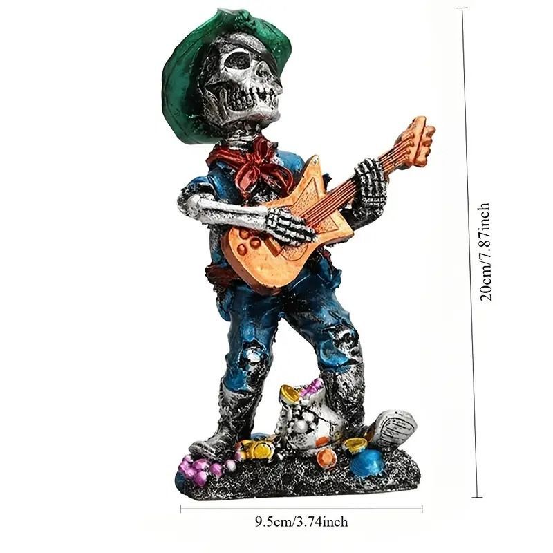 置物 装飾品 人形 フィギュア ミュージシャン ギタリスト 楽器演奏