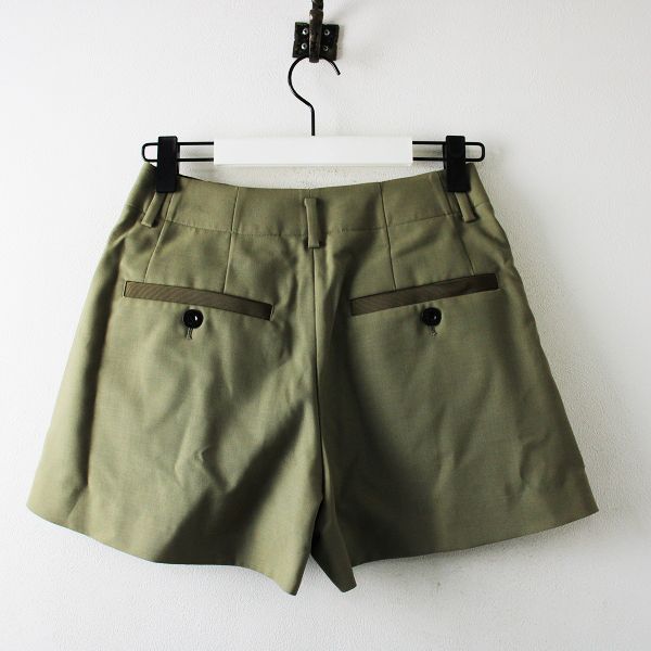 美品 定価5.1万 2022SS sacai サカイ 22-06045 Suiting Shorts