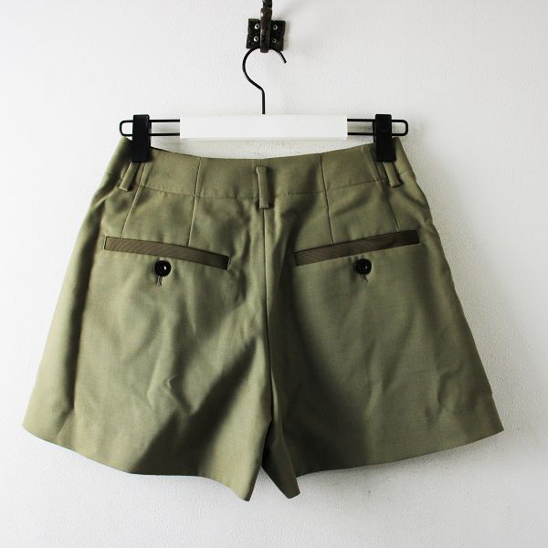 美品 定価5.1万 2022SS sacai サカイ 22-06045 Suiting Shorts スー