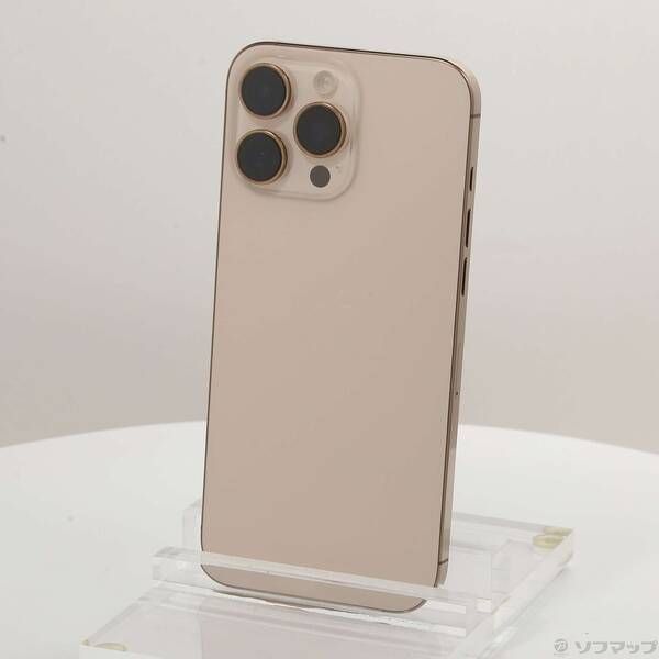 中古品〕 iPhone16 Pro Max 256GB デザートチタニウム MYWJ3J／A
