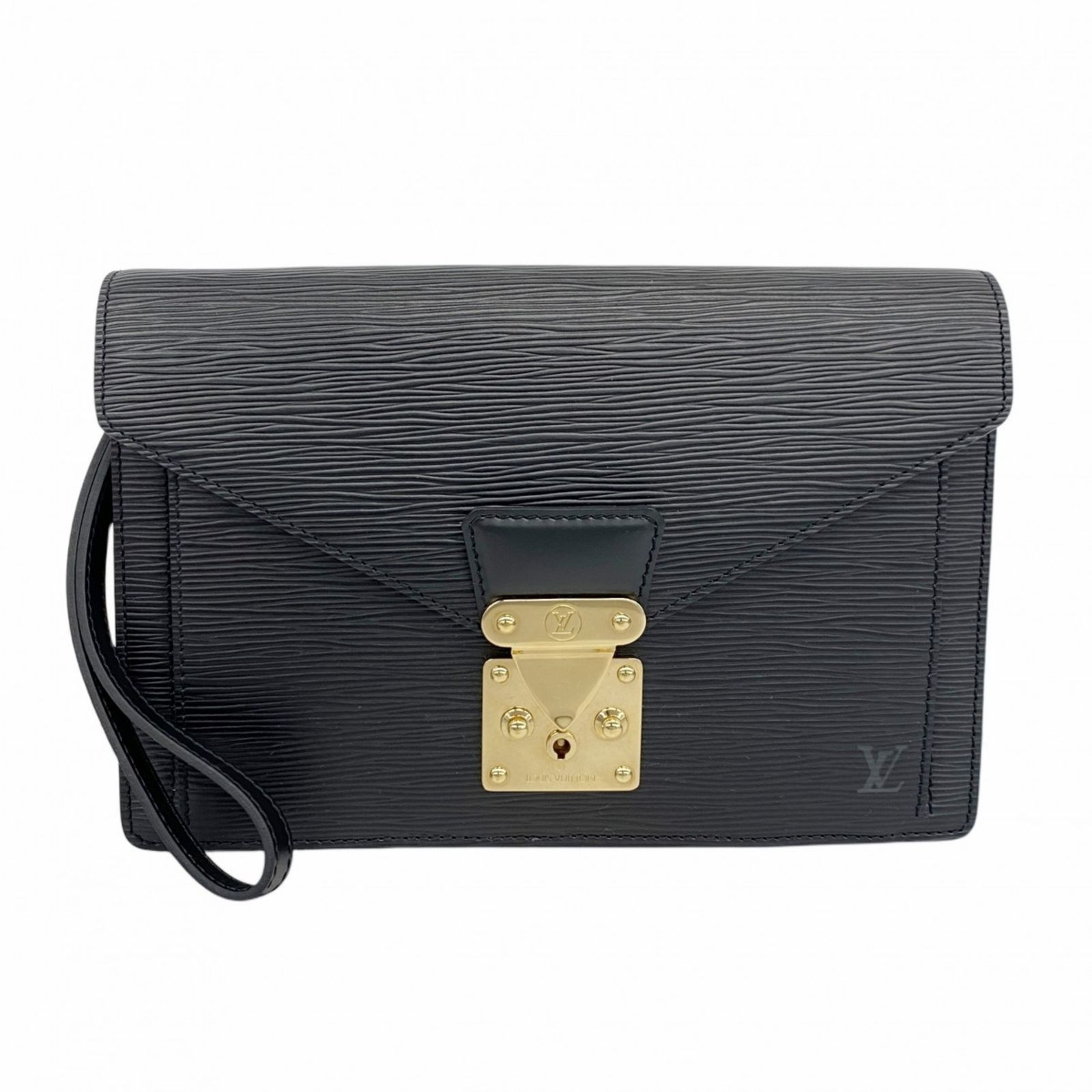 ルイ ヴィトン Louis Vuitton ルイ ヴィトン クラッチバッグ エピ セリエドラゴンヌ M52612 ノワールメンズ
