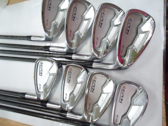 レディースアイアンセット エポン AF-701アイアンセット/QUADRA502i 8本セット/R2/0[6534]