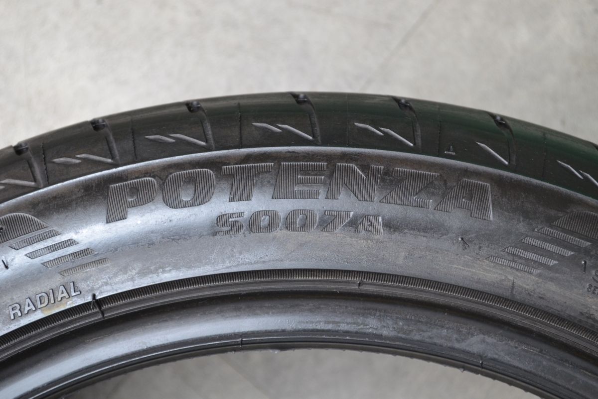 悩みのない 交換用に ブリヂストン ポテンザ S007A 265 40R18 2本セット BMW E92 M3 ポルシェ 997 911 987 ボクスター ケイマン