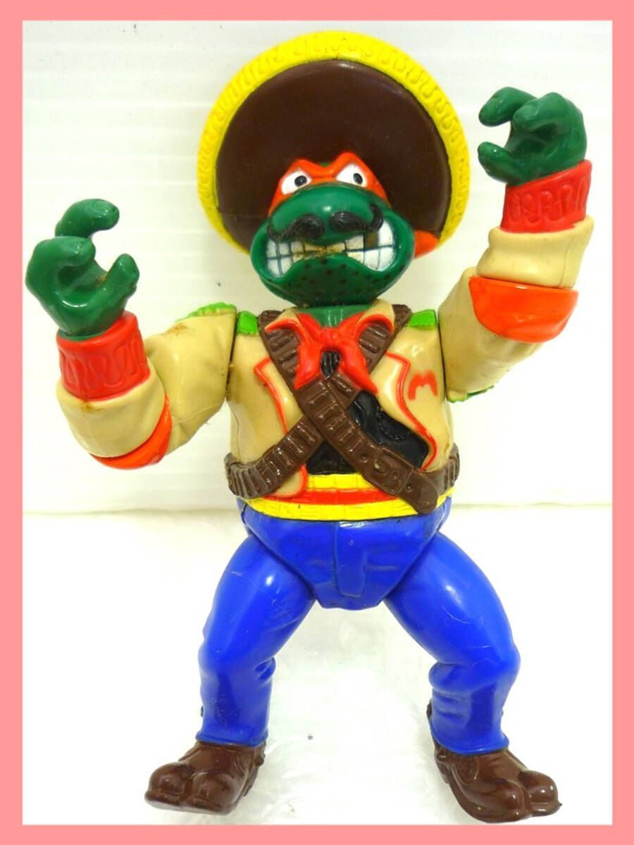 ミュータントタートルズ 当時物 ミケランジェロ メキシカン Playmates