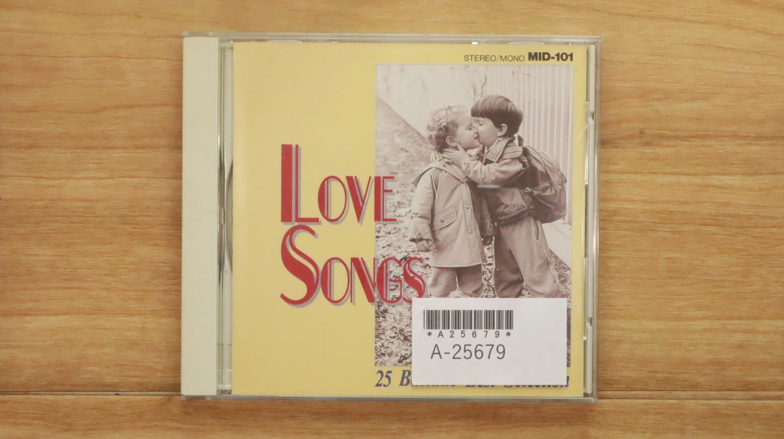 中古CD☆オムニバス/Various Artists□ LOVE SONGS 【MID101/+++