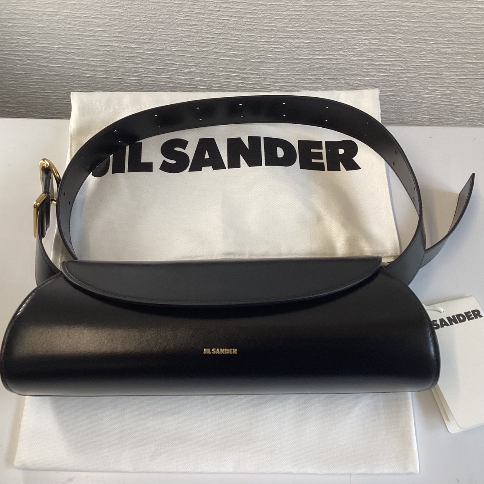 JIL SANDER ジルサンダー Cannolo カンノーロ スモール ブラック 新品 