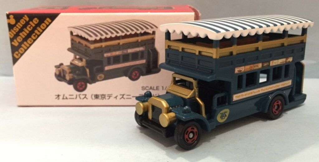 東京ディズニーリゾート限定 トミカ オムニバス パークを走る「オムニバス」デザイン！東京ディズニーランド