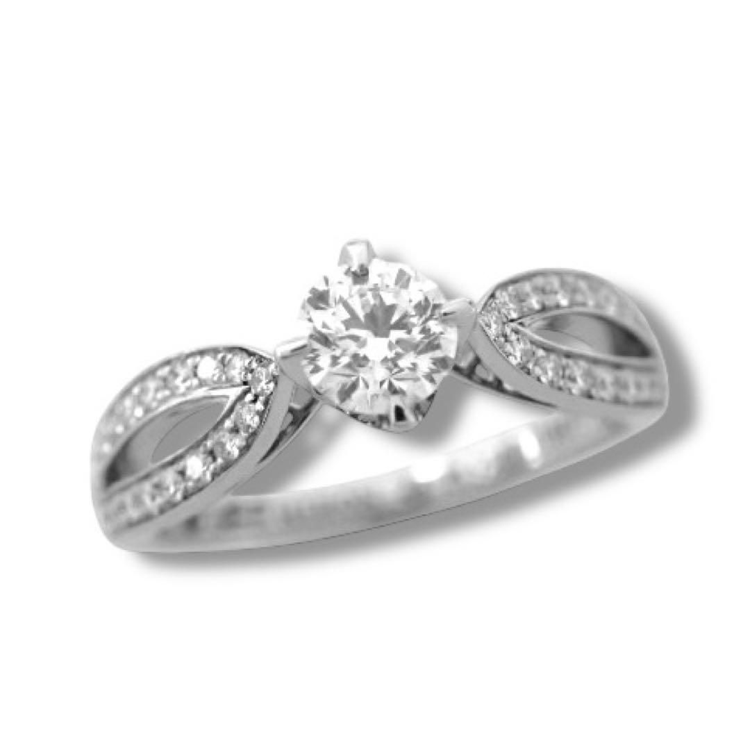 ブシュロン 0.33ct ポン ドゥ パリ ダイヤ 48 Pt950 3781 ブシュロン 0.33ct ポン ドゥ パリ ダイヤ 48 Pt950 3781 - メルカリ