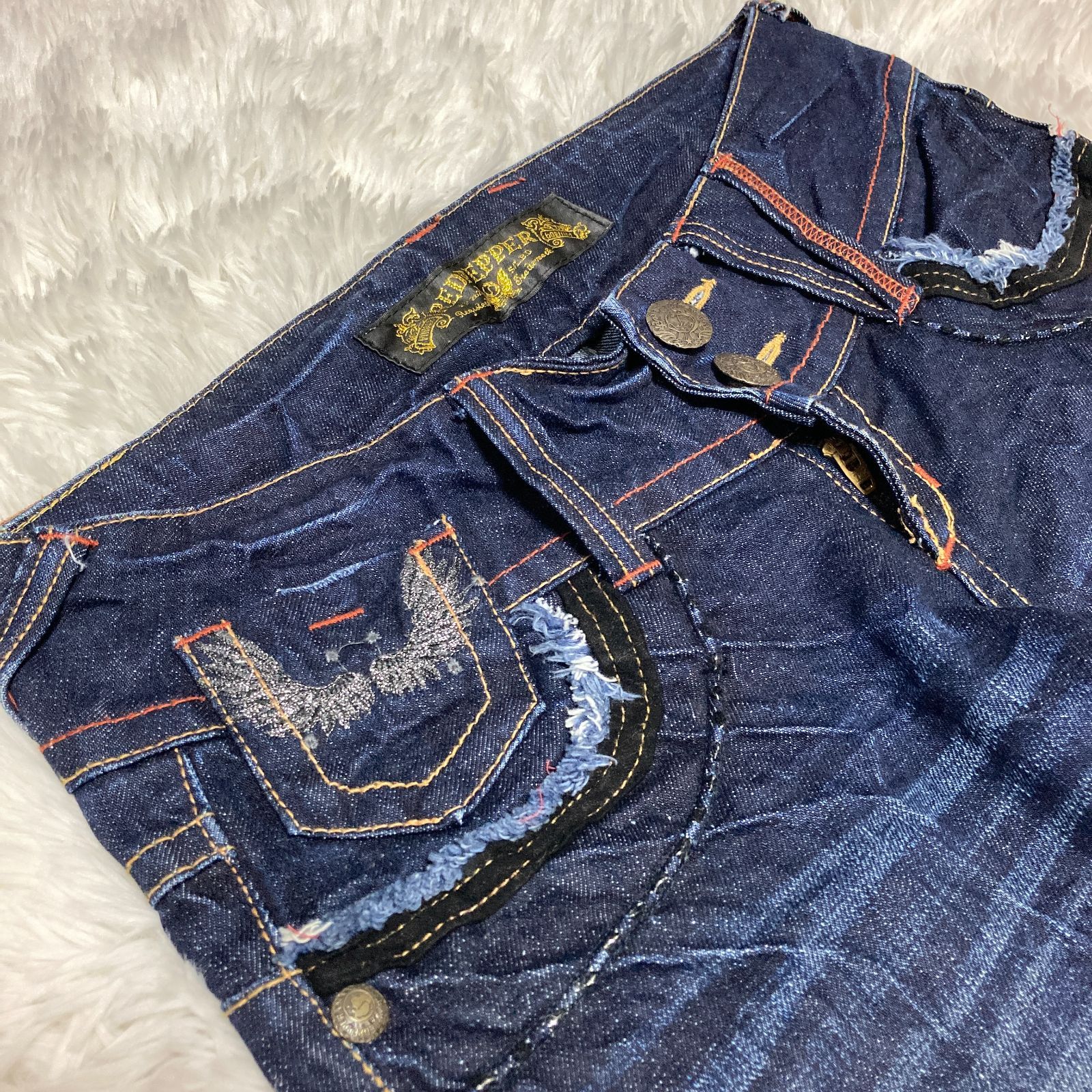 レッドペッパー Red Pepper レディース ウイング刺繍 デニム レッドペッパー Red Pepper レディース ウイング刺繍 デニム