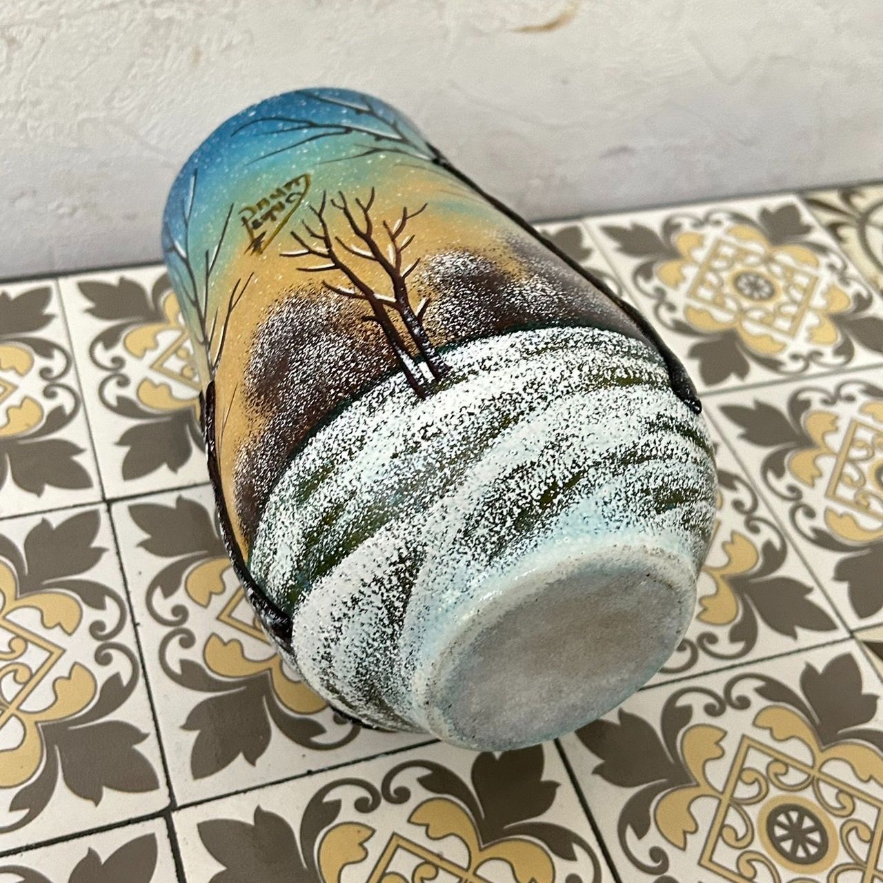 金子正人作☆ガラス香合☆