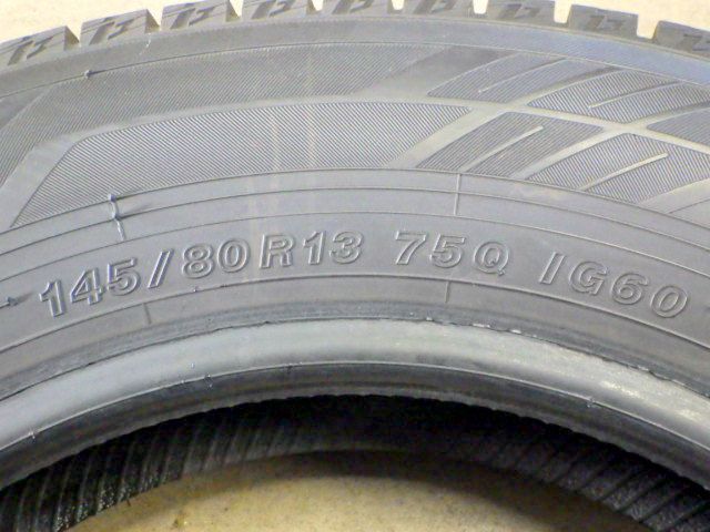 SP558 F ● 製造 約8.5部山●YOKOHAMA iceGUARD IG60●145 80R13●4本