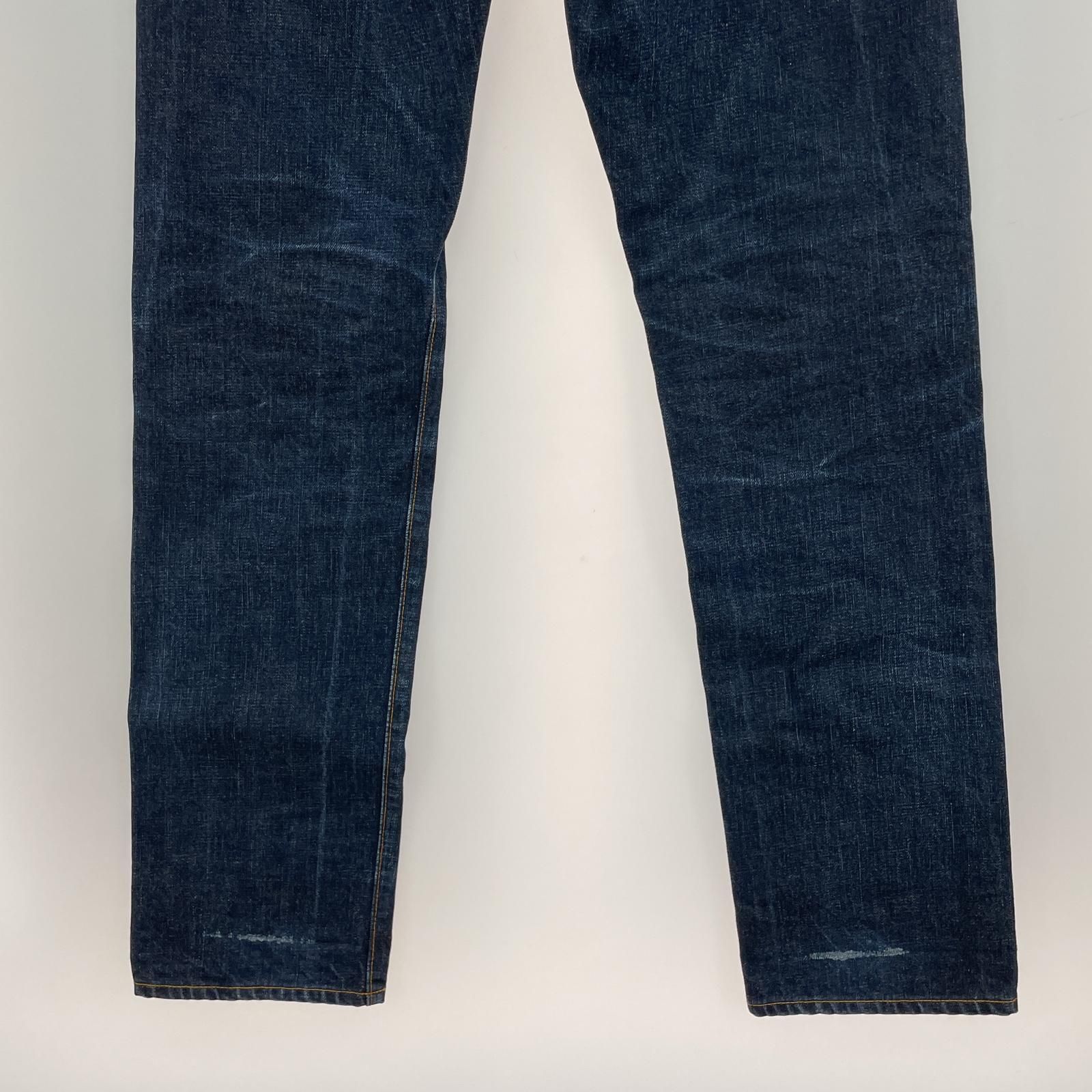 RRL ダブルアールエル ラルフローレン ストレートデニム 青