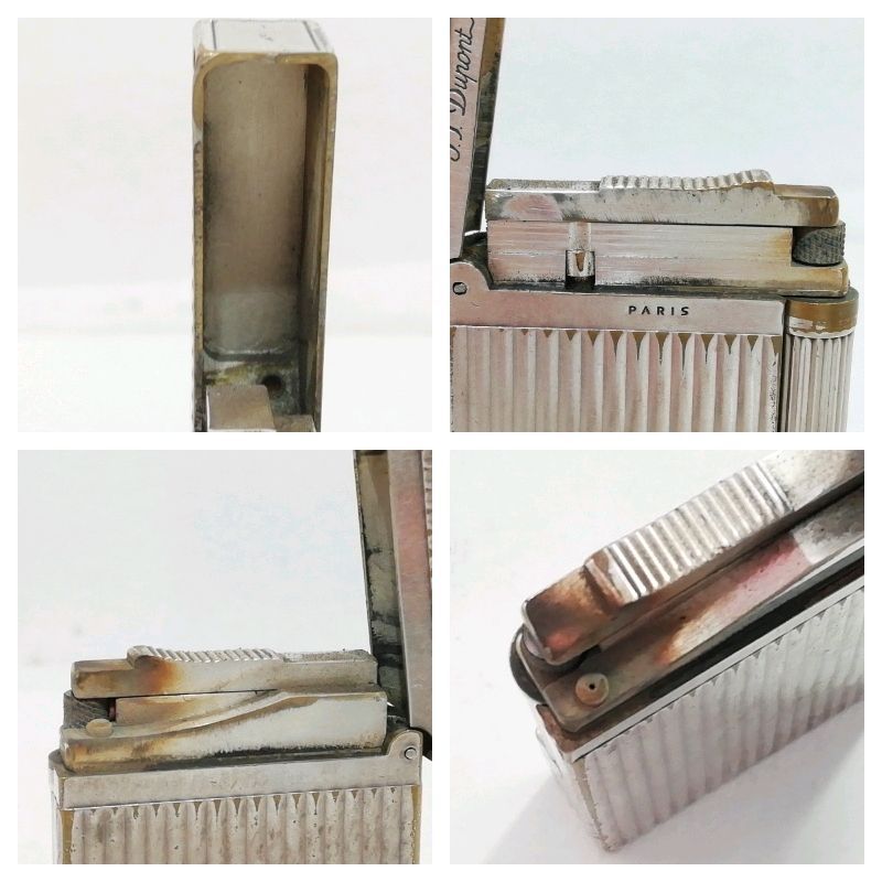 中古】デュポン ガスライター シルバー イエローガス - メルカリ