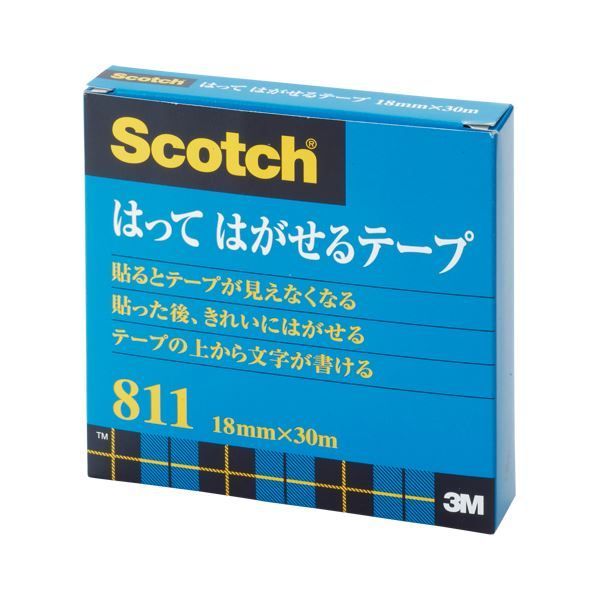 （まとめ） 住友スリーエム スコッチ(R)はってはがせるテープ （大巻）巻芯径7