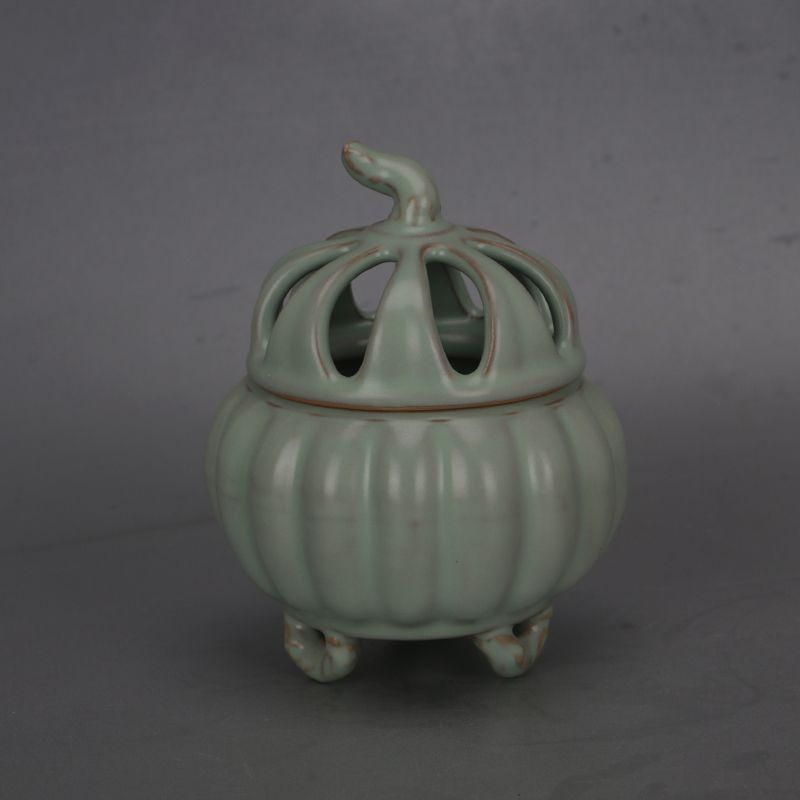 中国 汝窯 青磁 香炉 陶器 陶芸 香道具 仏具 官窯 青釉 中国 汝窯 青磁 香炉 陶器 陶芸 香道具 仏具 官窯 青釉 青磁八卦
