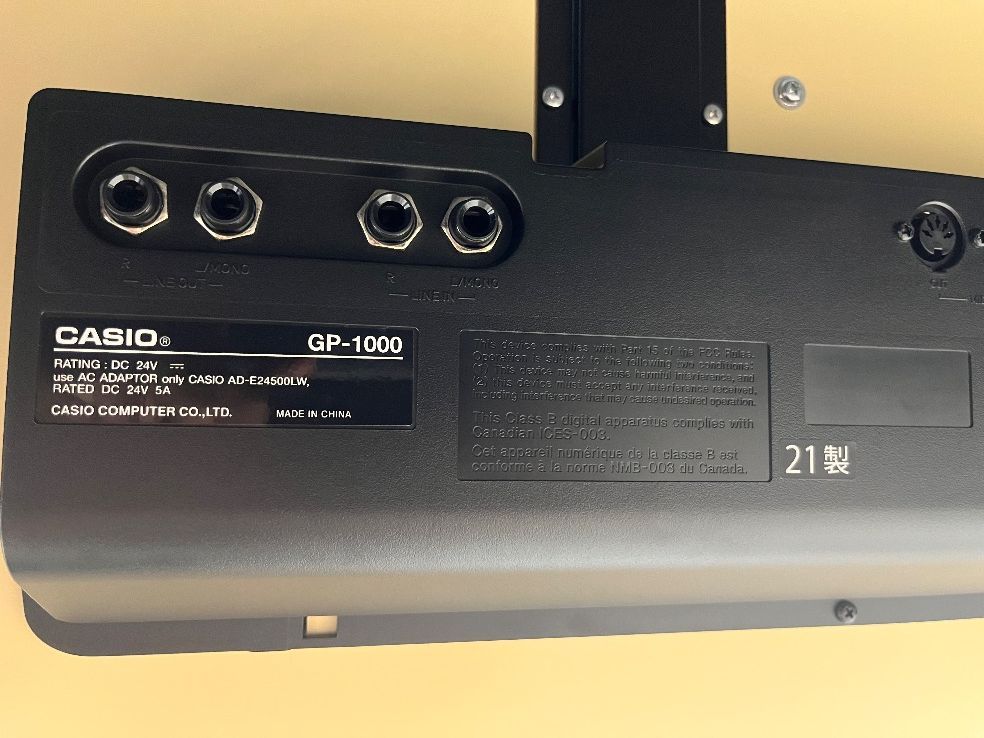 ☆69757【電子ピアノ】CASIO GP1000 - メルカリ