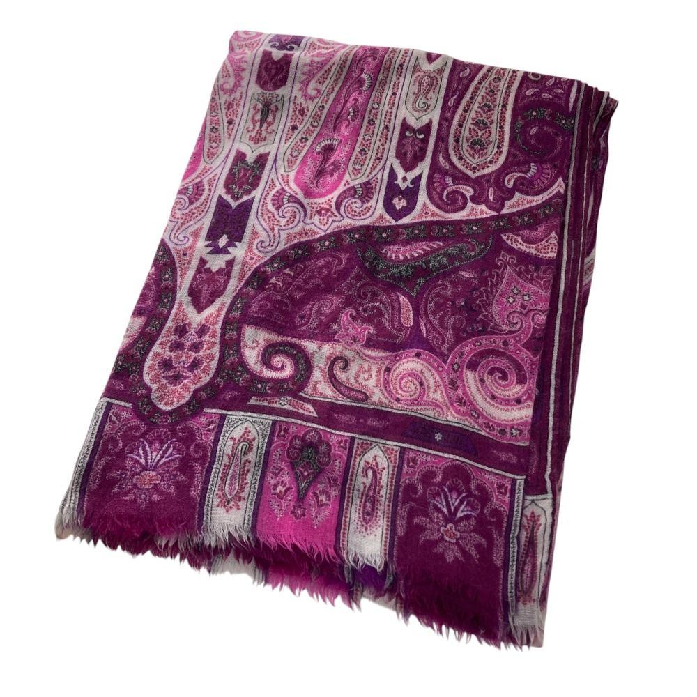 theory(セオリー) ストール(ショール) - ピンク カシミヤ