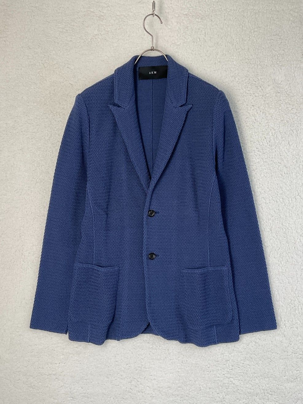 サイズXL【未使用品】AKM 2Bレースニットジャケット 定価77000円 AKM XL ブルー SKY G 2B JKT 2Bレースニットジャケット - メルカリ