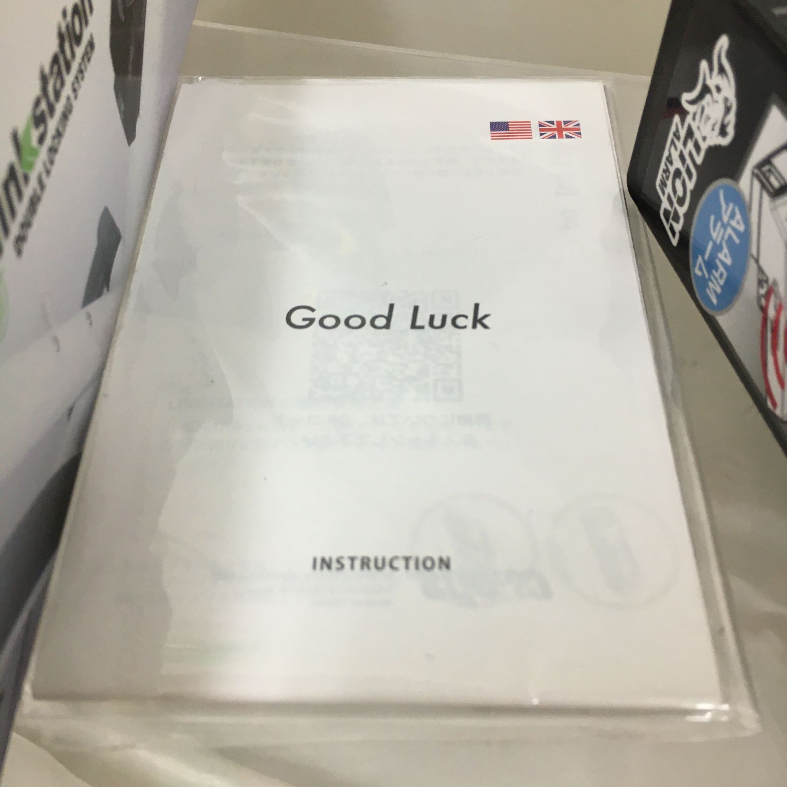 LION ALARM link station セット 中古 三沢店58】* クロップス Crops Linkstation + Lion(alarm unit