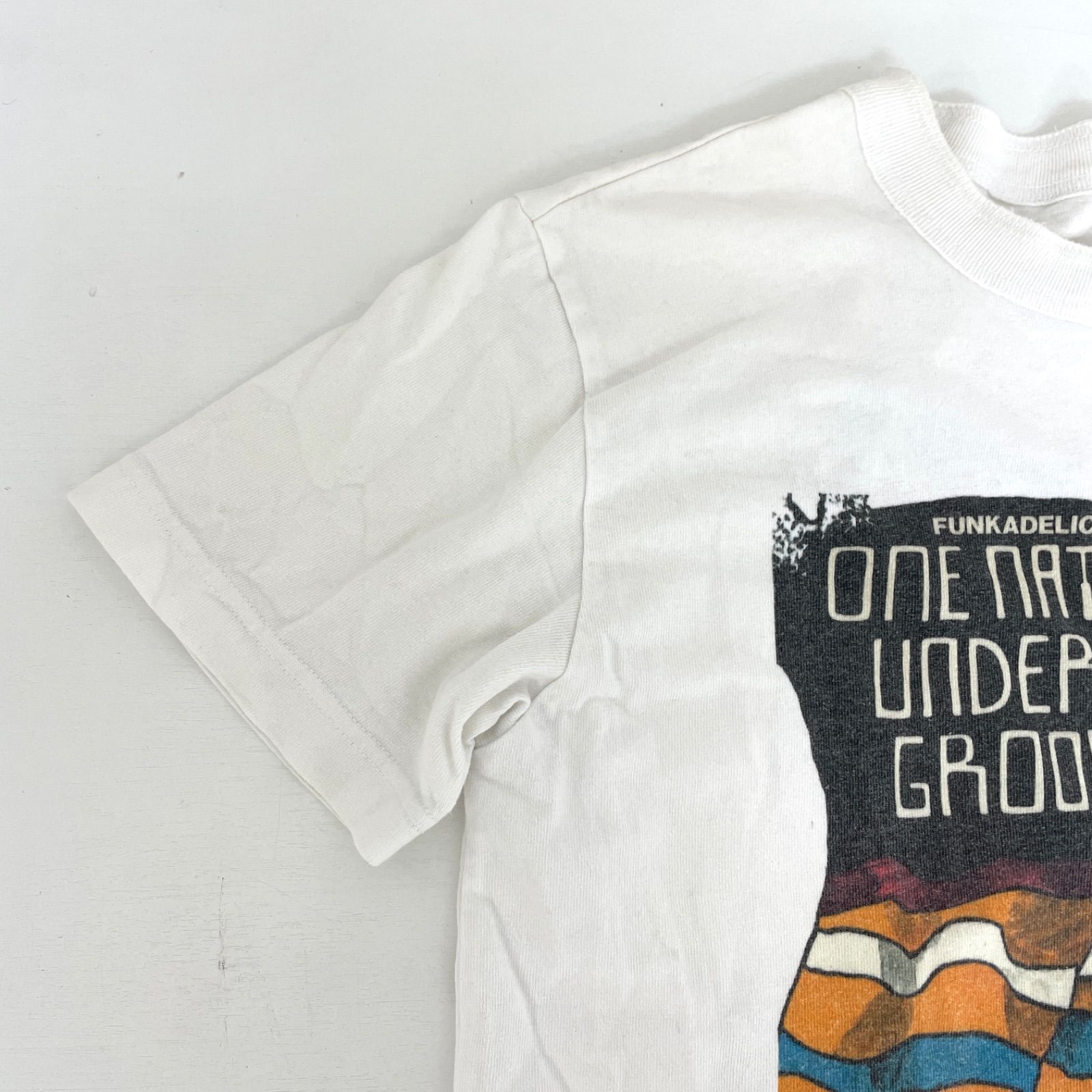 sacai サカイ FUNKADELIC ファンカデリック Ｔシャツ プリント ホワイト