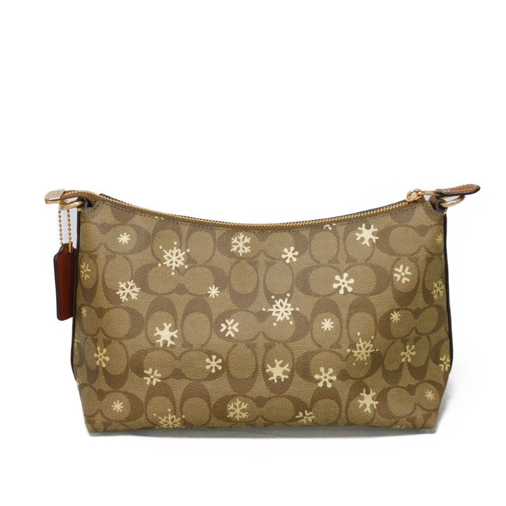 COACH コーチ クララ シグネチャー スノーフレーク プリント