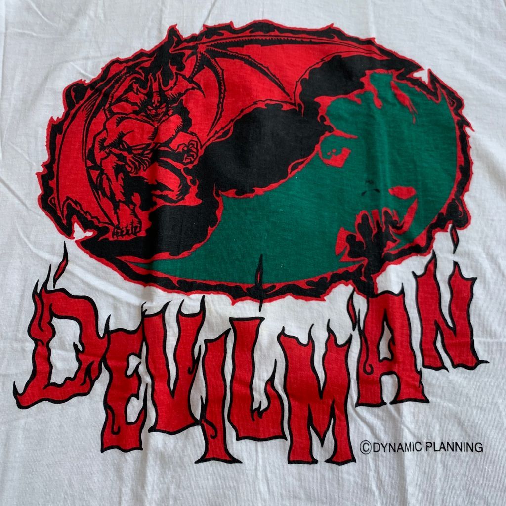 DEAD STOCK 90s デビルマン Devil man Tシャツ T Shirt 永井豪 アニメ 