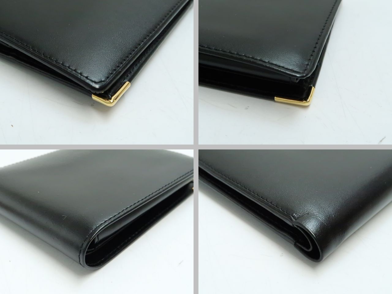 二つ折り財布 黒色系