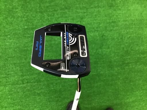 オデッセイ Ai-ONE JAILBIRD MINI DB 34インチ パター PT STROKE LAB 90 スチール フレックスその他 メンズ 男性用 右利き 右用 Cランク ゴルフクラブ