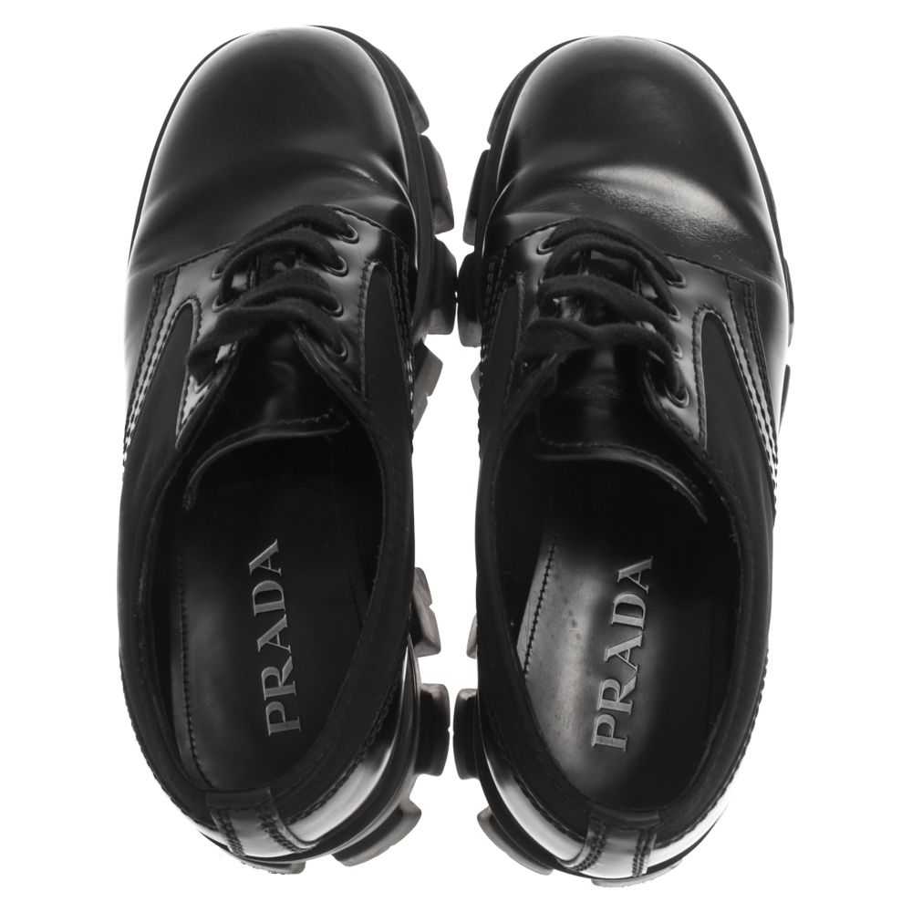 PRADA MONOLITH Re-nylon LACE-UP SHOES 6